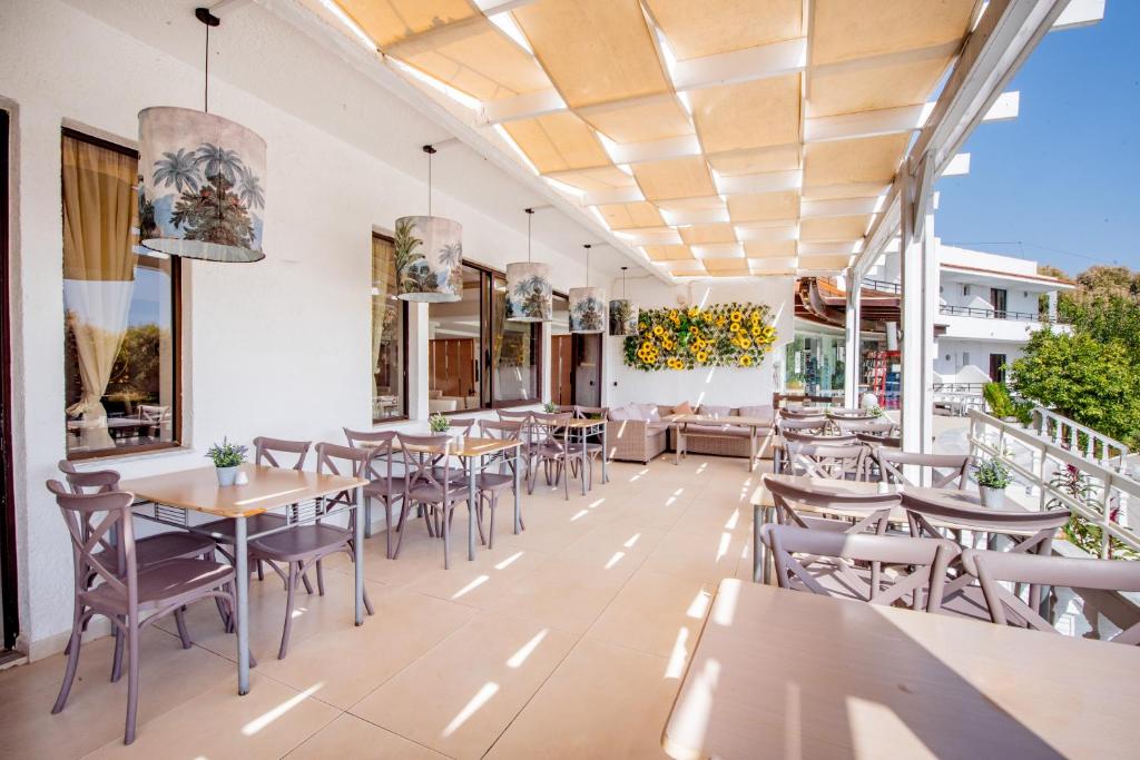Restaurace v ubytování Afandou Mare