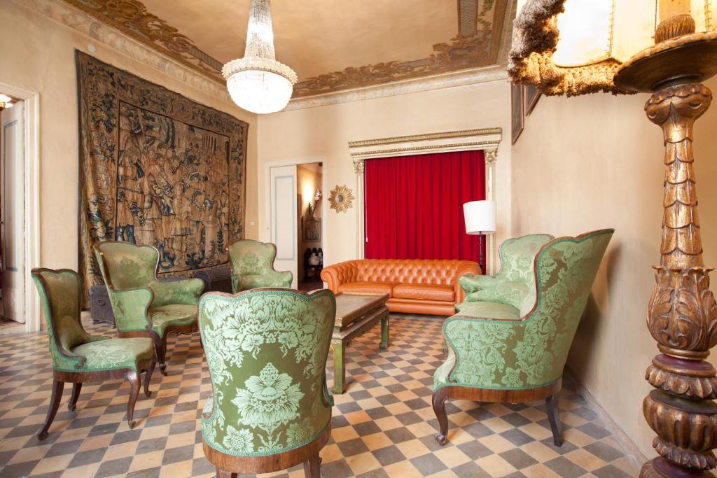 Posezení v ubytování Lo Palauet de la Muralla