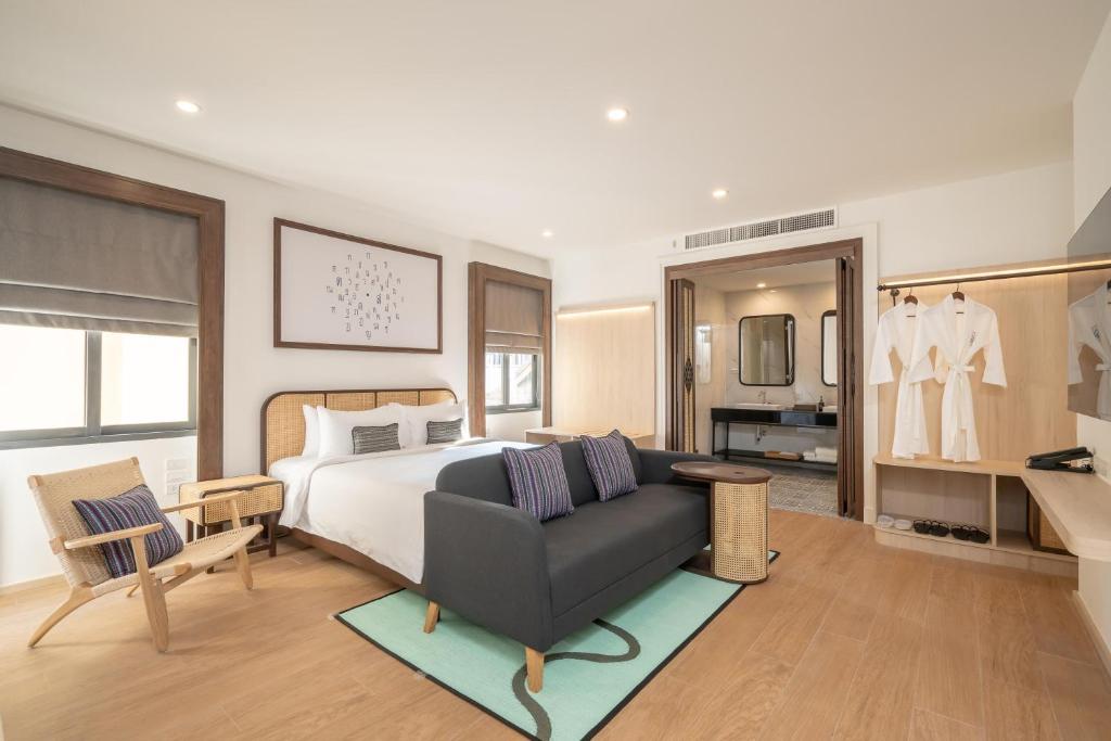 Posezení v ubytování Pranakorn Heritage Hotel