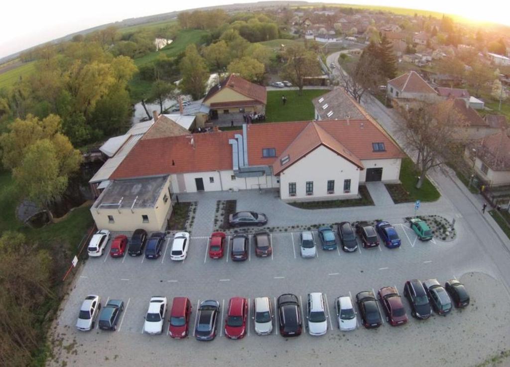 Letecký snímek ubytování Palenica Jelsovce
