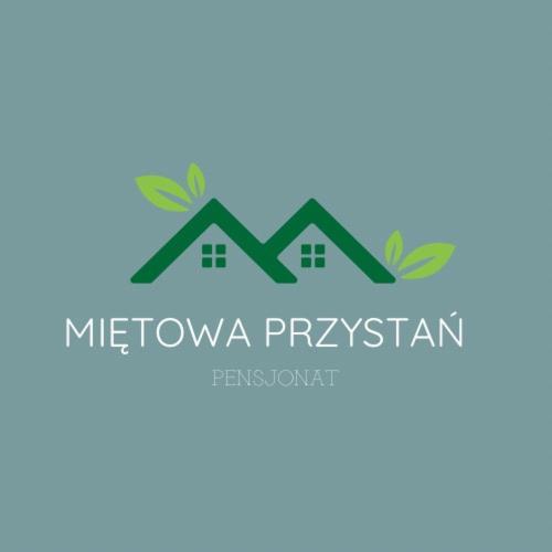 a logo for a real estate company at Miętowa Przystań in Mielno
