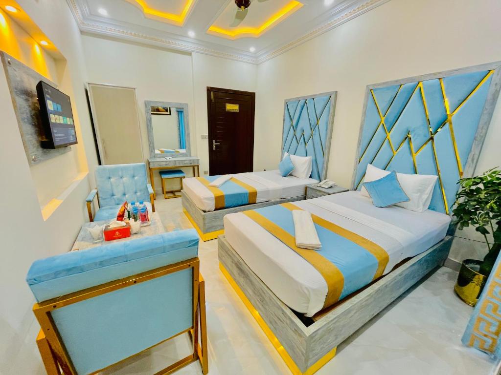 Hotel Crown Lahore - Deluxe-Zweibettzimmer