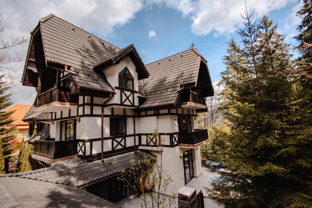 Budova, kde se bed and breakfast nachází