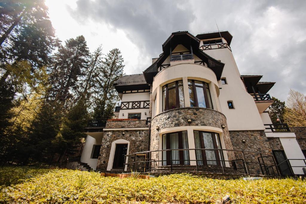 Budova, kde se bed and breakfast nachází