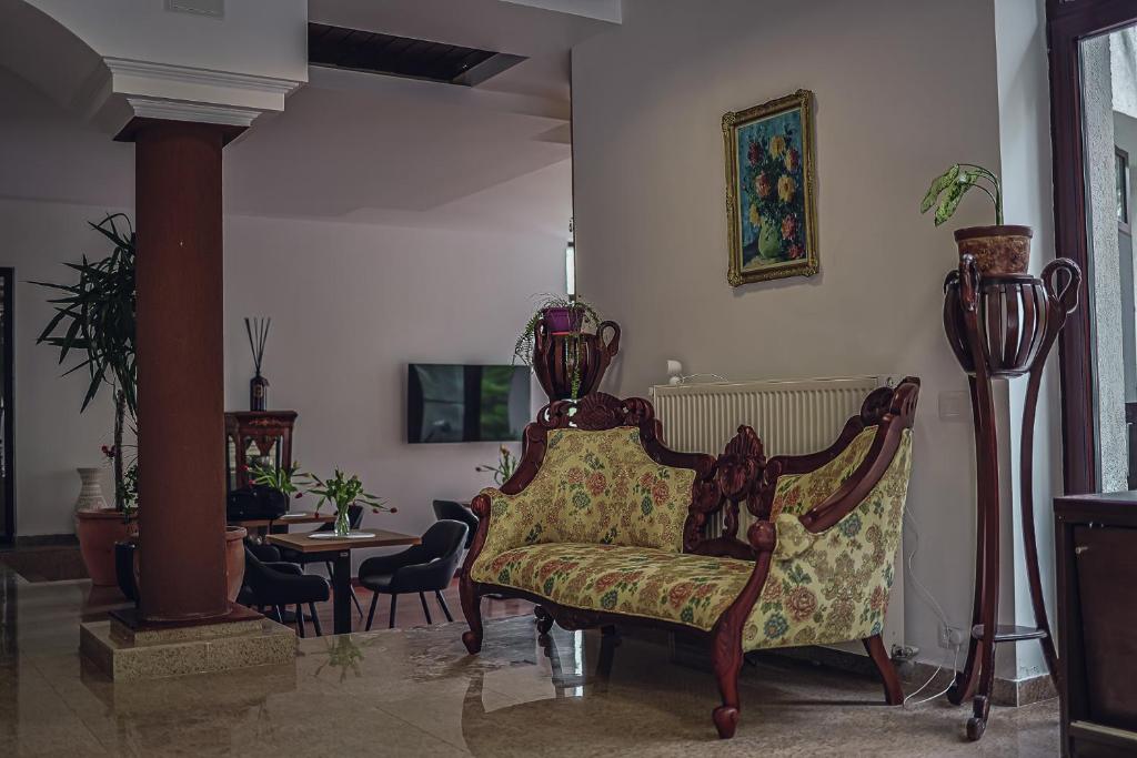 TV a/nebo společenská místnost v ubytování Villa Tom