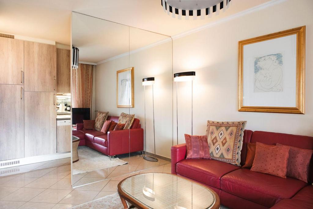 Posezení v ubytování Residenza Porto Fino App 7000