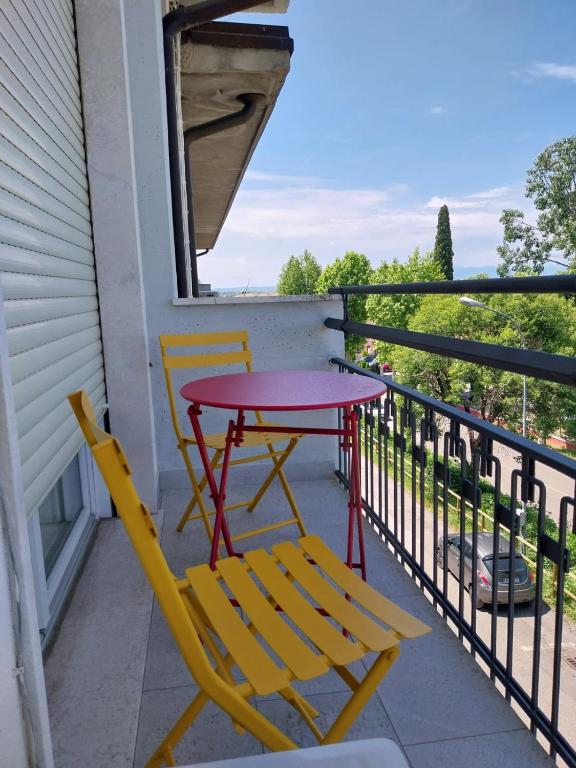 Balkón nebo terasa v ubytování Via San Zeno Home