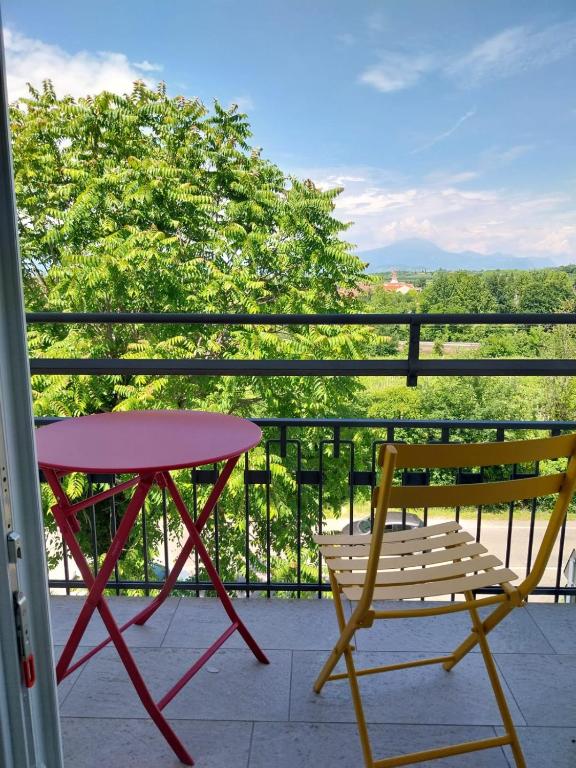 Balkón nebo terasa v ubytování Via San Zeno Home
