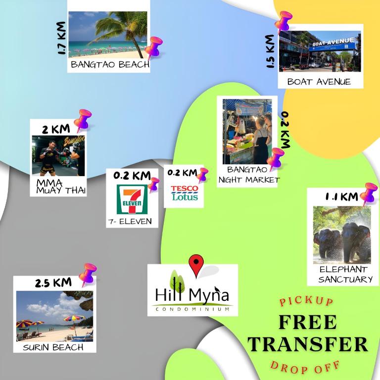 Fotografie z fotogalerie ubytování Hill Myna Condotel Official Account v destinaci pláž