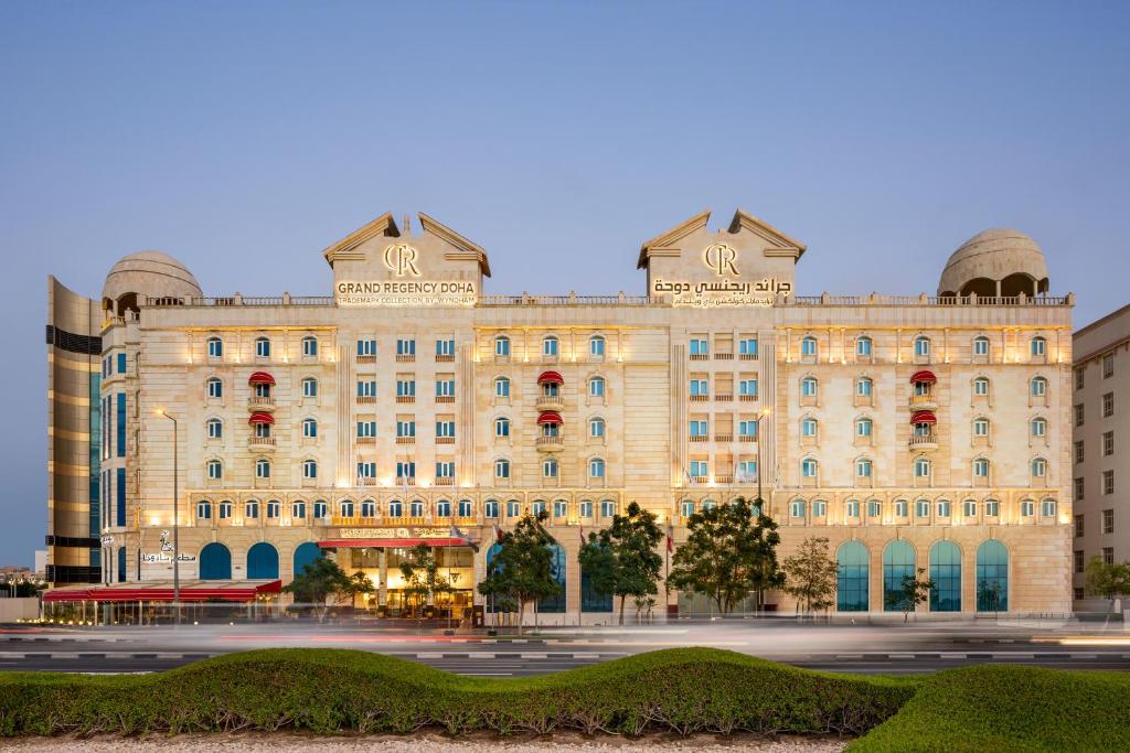 a rendering of the palace of parliament building at Grand Regency Doha, Trademark Collection by Wyndham in Doha