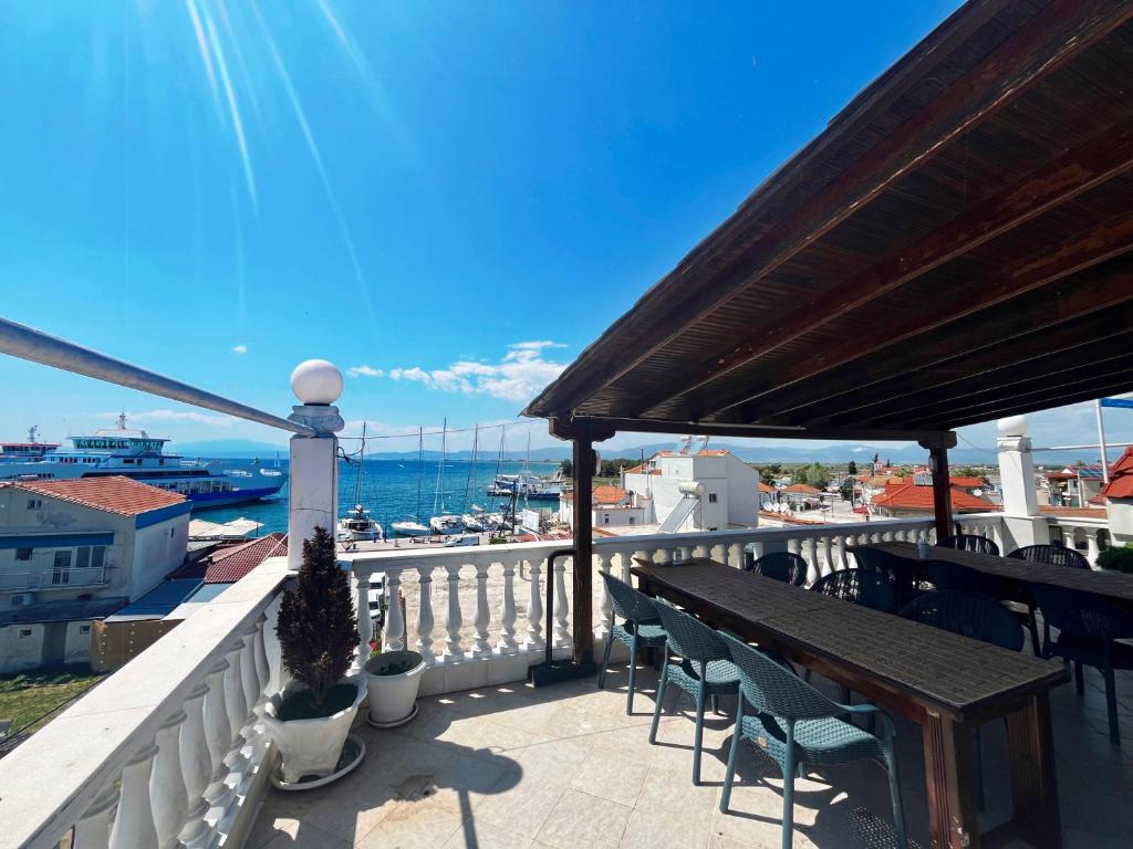 Balkón nebo terasa v ubytování Hotel Holiday