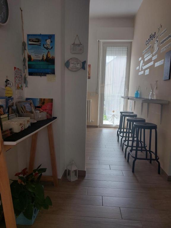 Kuchyň nebo kuchyňský kout v ubytování B&B Un posto al Sole