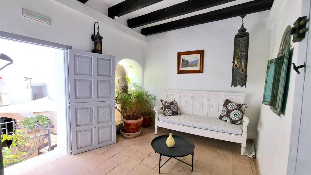 Posezení v ubytování Boutique B&B Número Cuatro