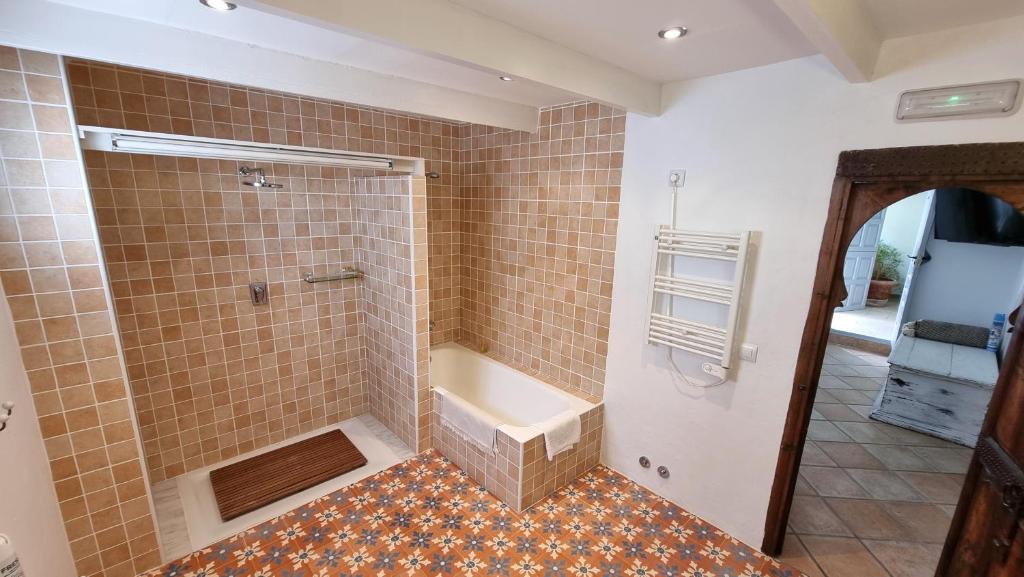 Koupelna v ubytování Boutique B&B Número Cuatro