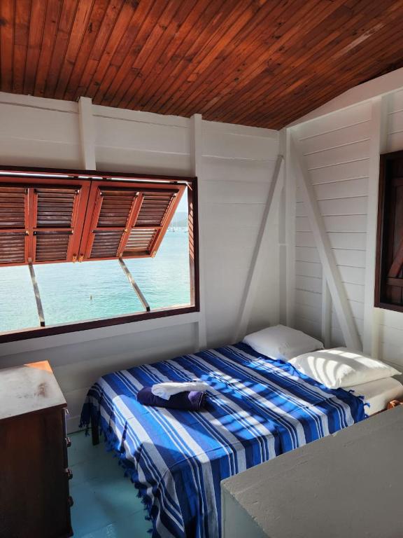 Postel nebo postele na pokoji v ubytování Salines Studios