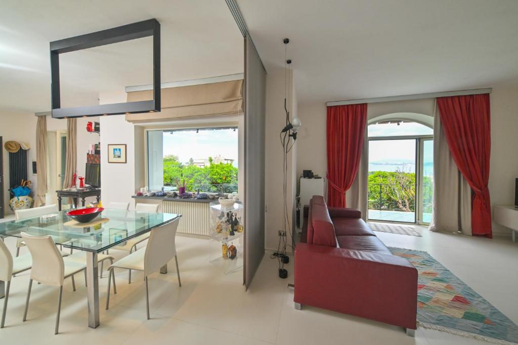 Posezení v ubytování Il sogno di Chiara, Ischia
