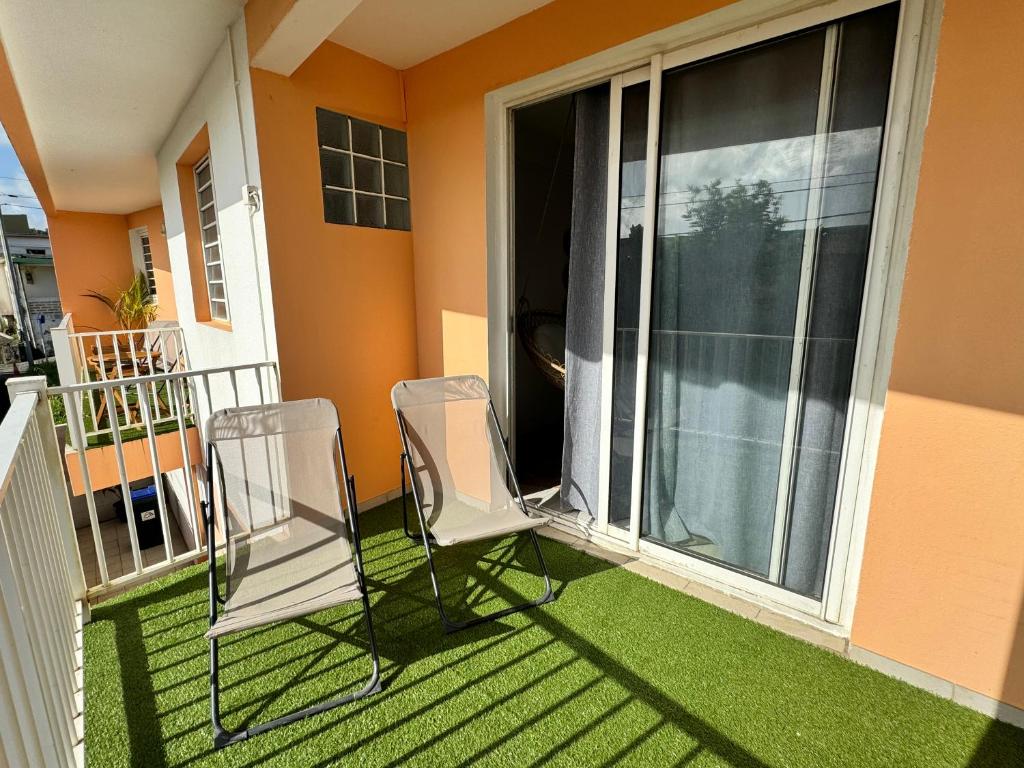 Rõdu või terrass majutusasutuses Villa 4 ch 140 m2 avec vue sur mer et le tombolo