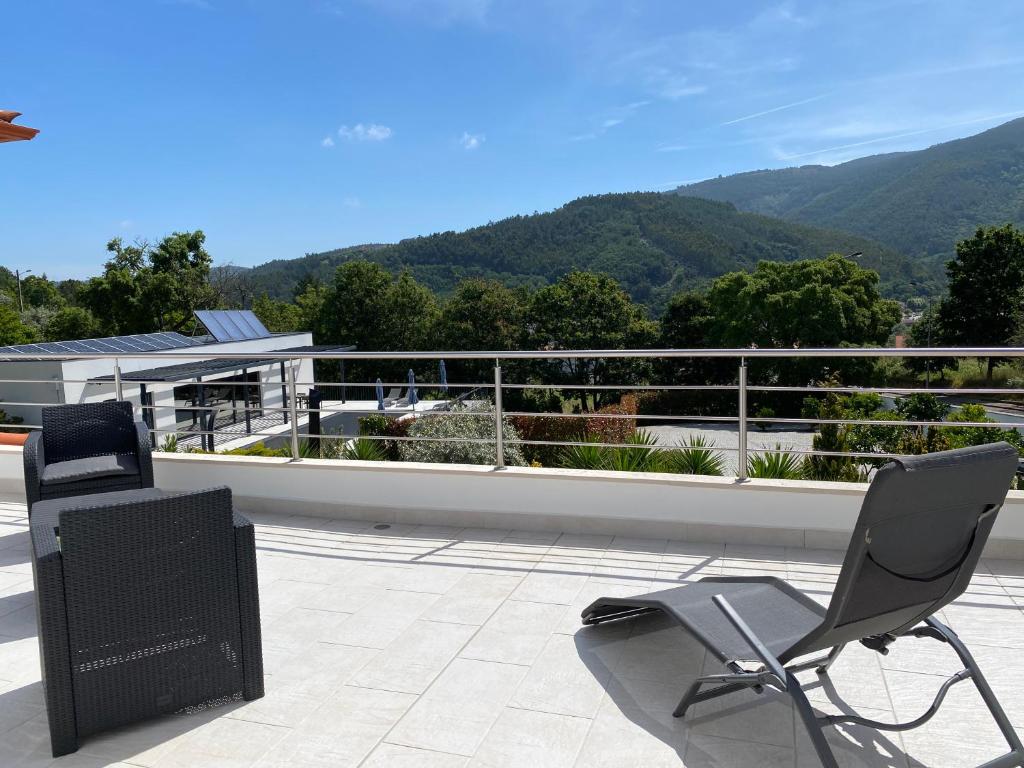 Nespecifikovaný výhled na hory nebo výhled na hory při pohledu z bed and breakfast
