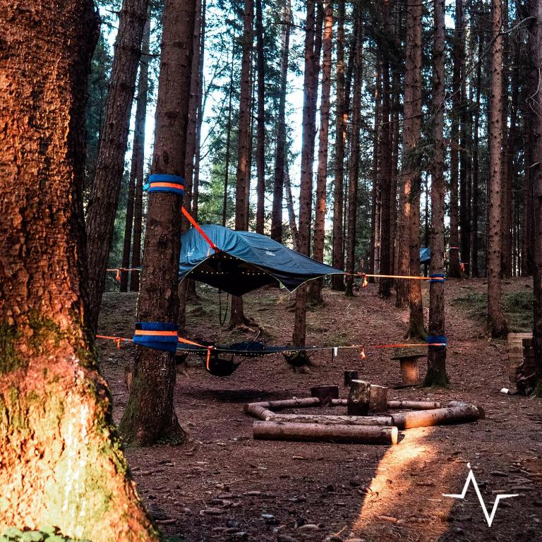 Zahrada ubytování Placàt Eco Camping nel bosco