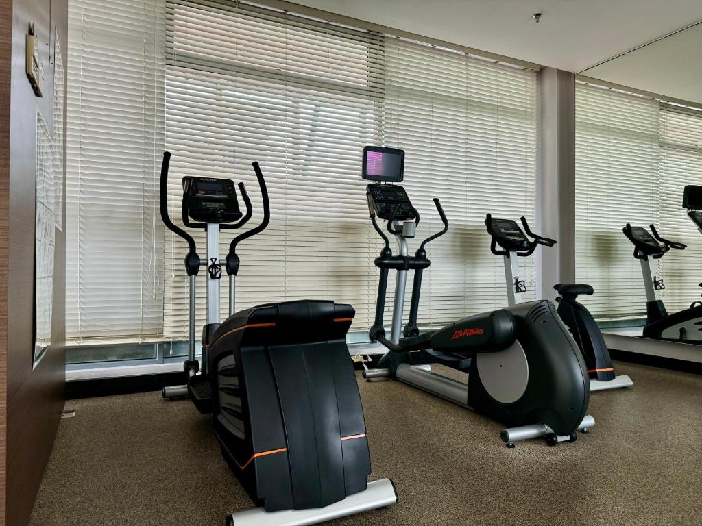 Fitness centrum a/nebo fitness zařízení v ubytování Puteri Harbour 3BR - A Million Dollar View - 7 mins to Legoland