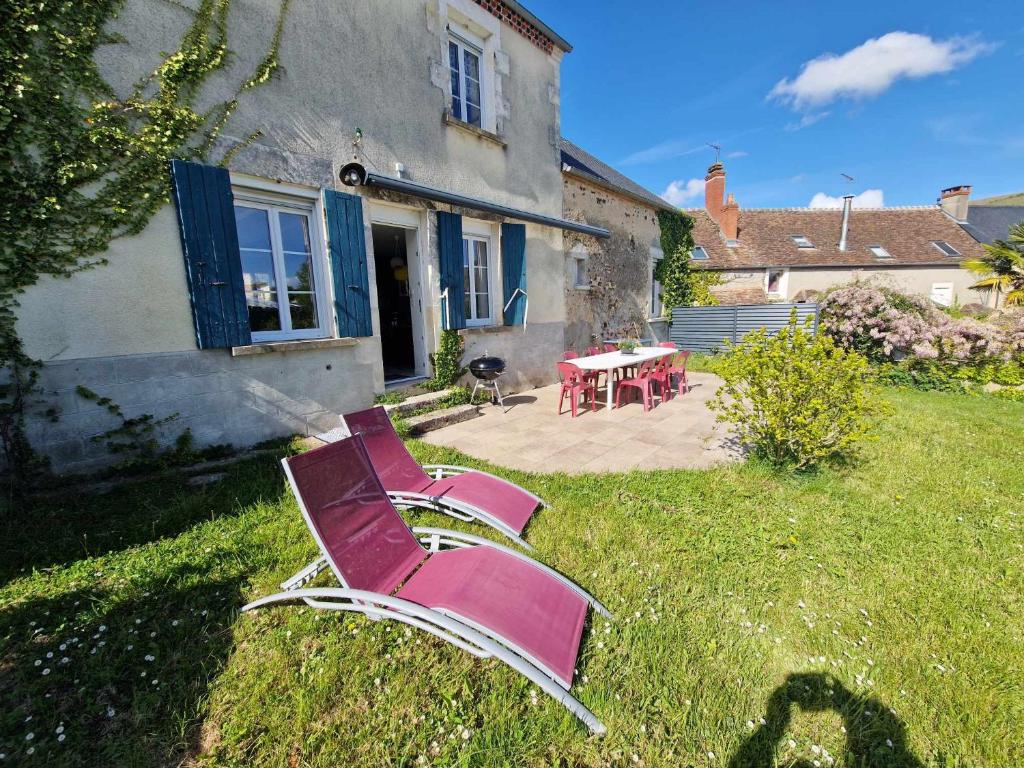 Zahrada ubytování Coeur de Reigny