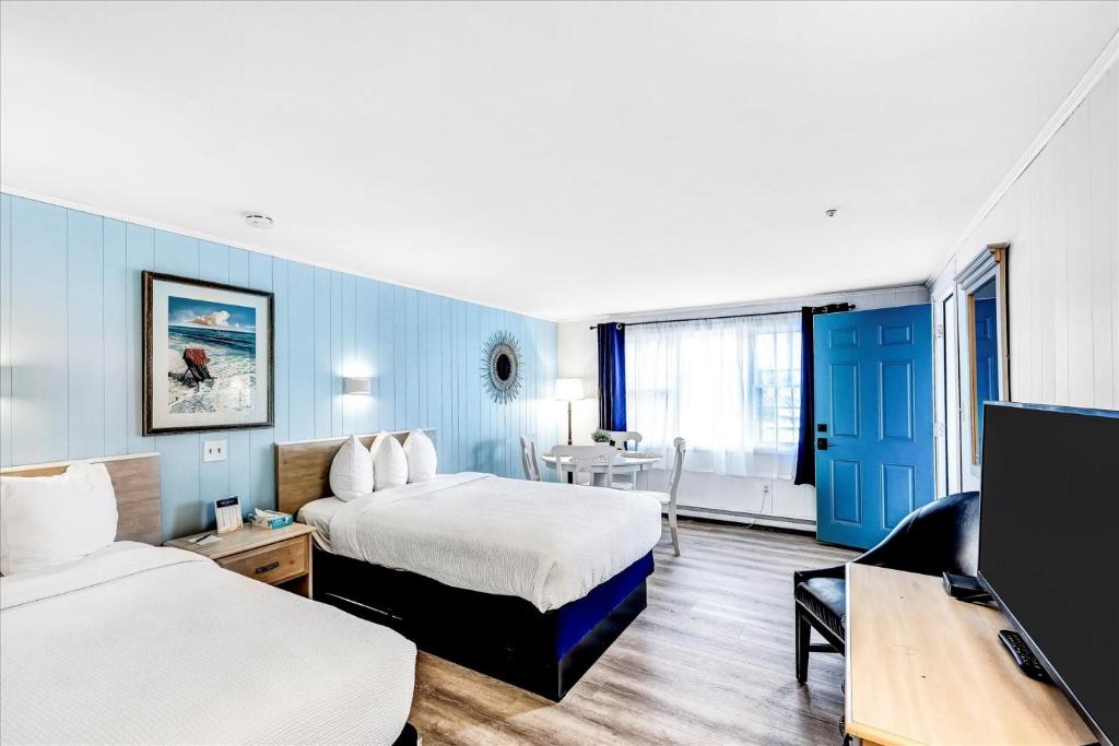 Ocean Breeze Motel - Chambre Double Avec 2 Lits Doubles Et Kitchenette