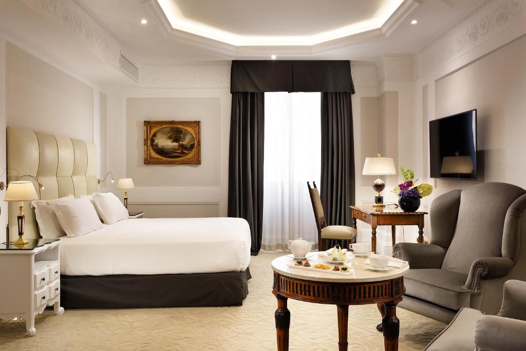 Posezení v ubytování Hotel Splendide Royal - The Leading Hotels of the World