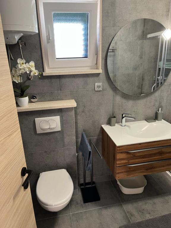 Kúpeľňa v ubytovaní Apartments Panda