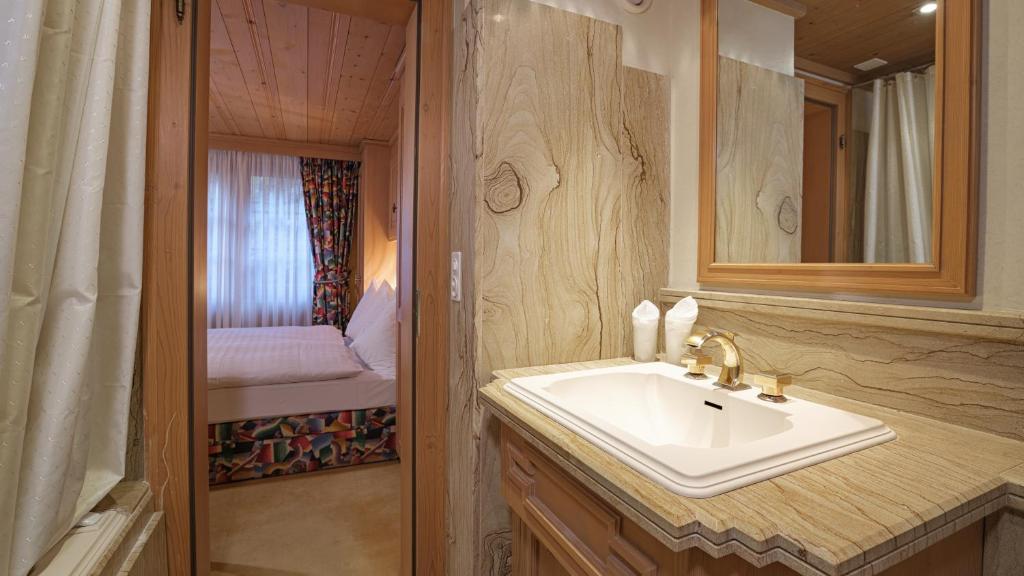 Koupelna v ubytování Chalet Kisseye by Zermatt Premium Apartments
