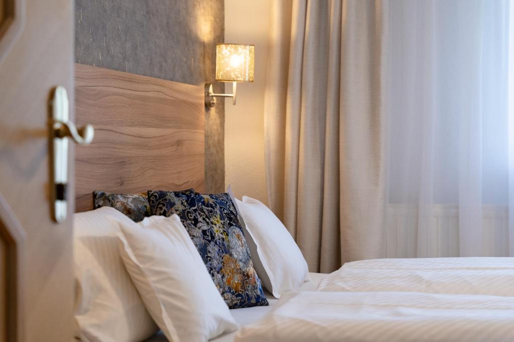 Postel nebo postele na pokoji v ubytování Apart Winkler