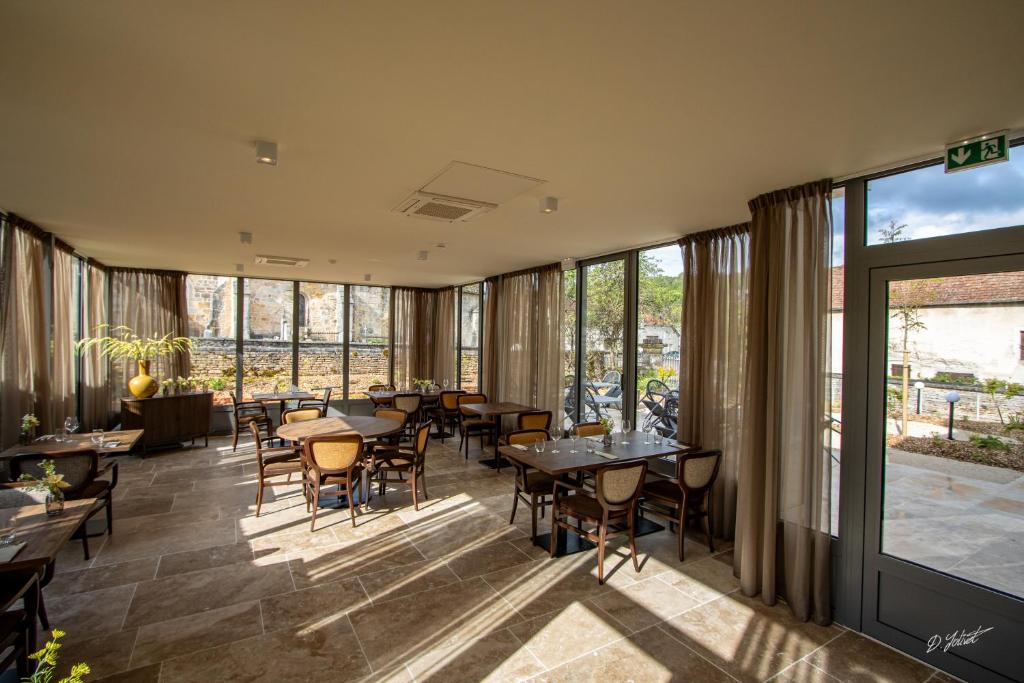 Posezení v ubytování Auberge du Molveau