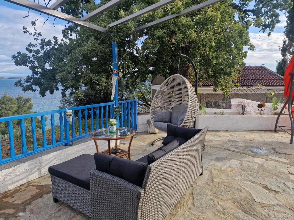 Posezení v ubytování Crystal Villa