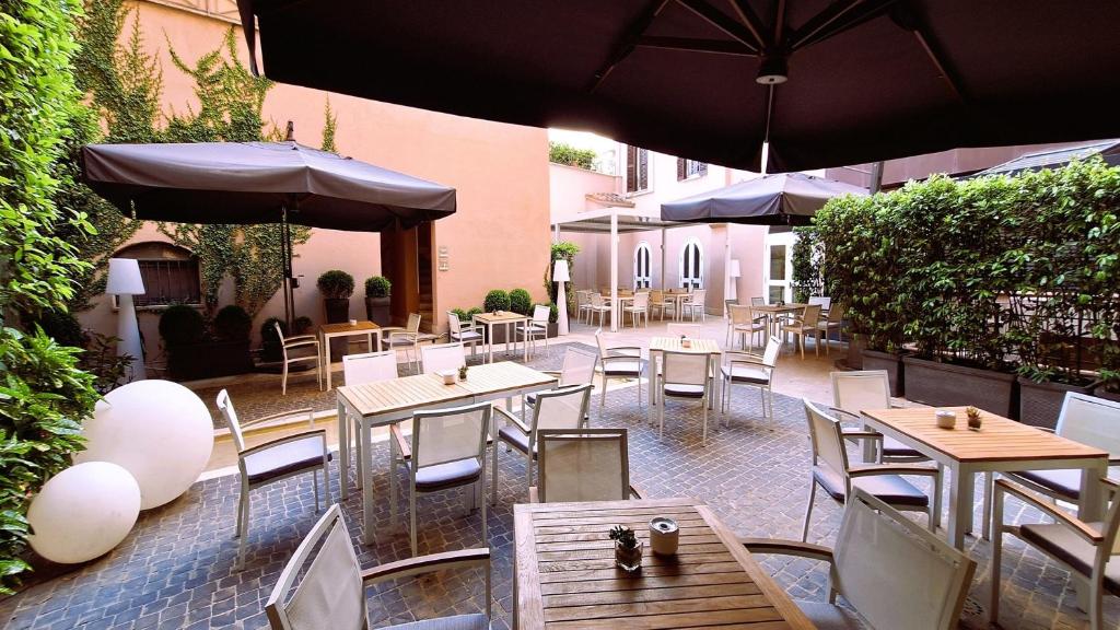 Restaurace v ubytování Hotel Indigo Rome - St. George by IHG
