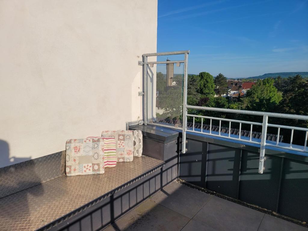 Balkón nebo terasa v ubytování Dill-In