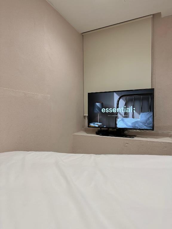 TV a/nebo společenská místnost v ubytování Hoho House