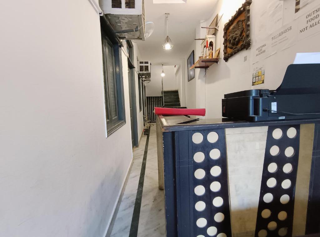 Kuchyň nebo kuchyňský kout v ubytování Hotel Hauz Khas Fort View