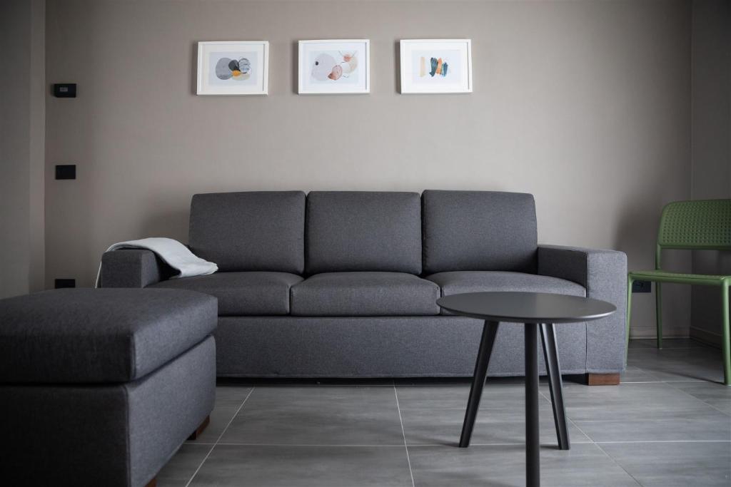 Posezení v ubytování IseoLakeRental - Soleaura