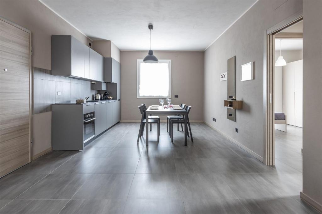 Kuchyň nebo kuchyňský kout v ubytování IseoLakeRental - Soleaura