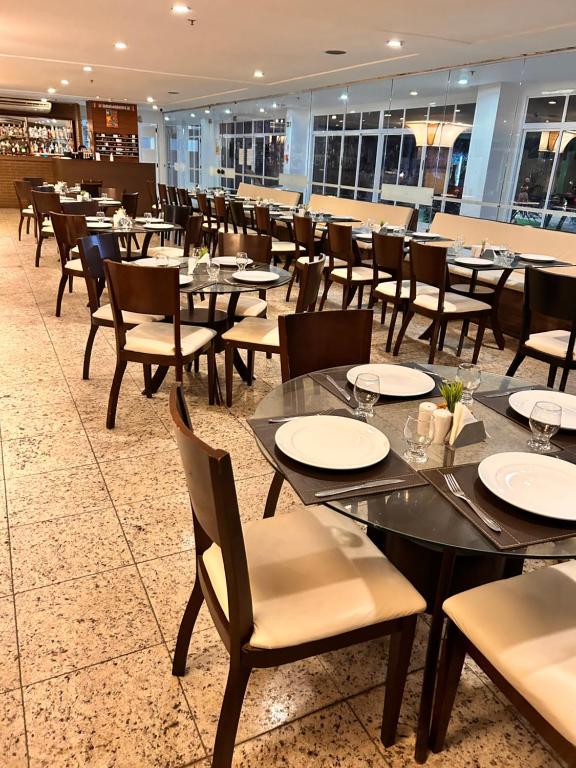 Restaurace v ubytování Gran Lençóis Flat Residence Barreirinhas - Mandacaru 211