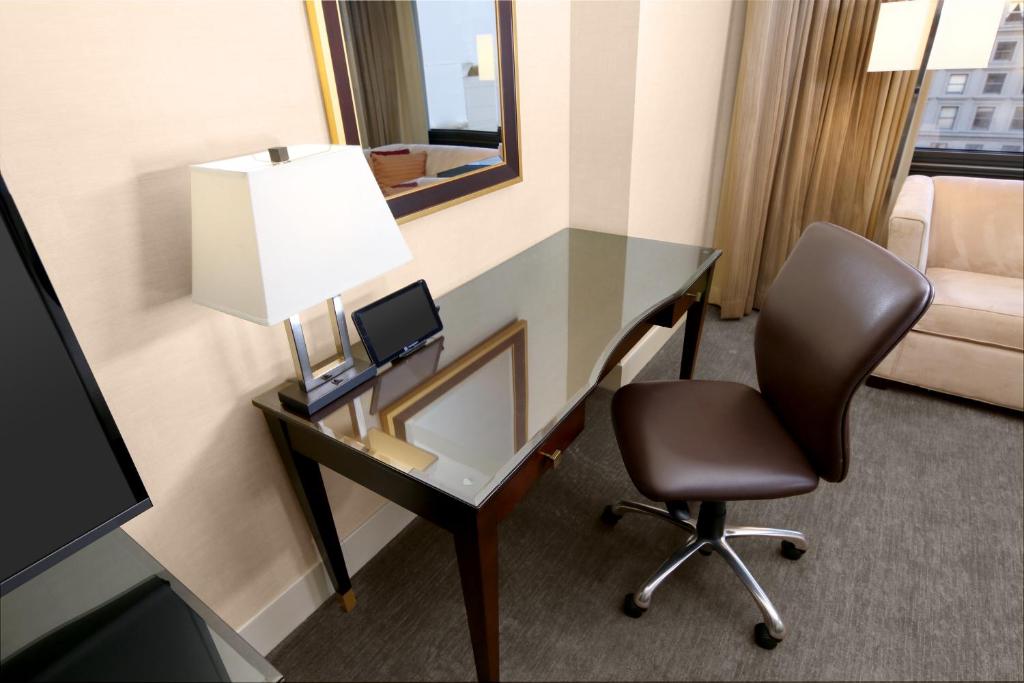 Hilton Parc 55 San Francisco Union Square - 豪华景观 - 一张国王床听证会可访问