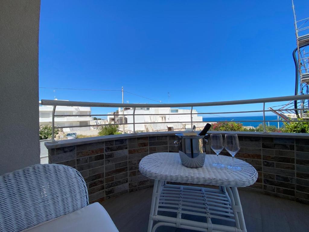 Balkón nebo terasa v ubytování V12 Apartments Puglia Polignano a Mare