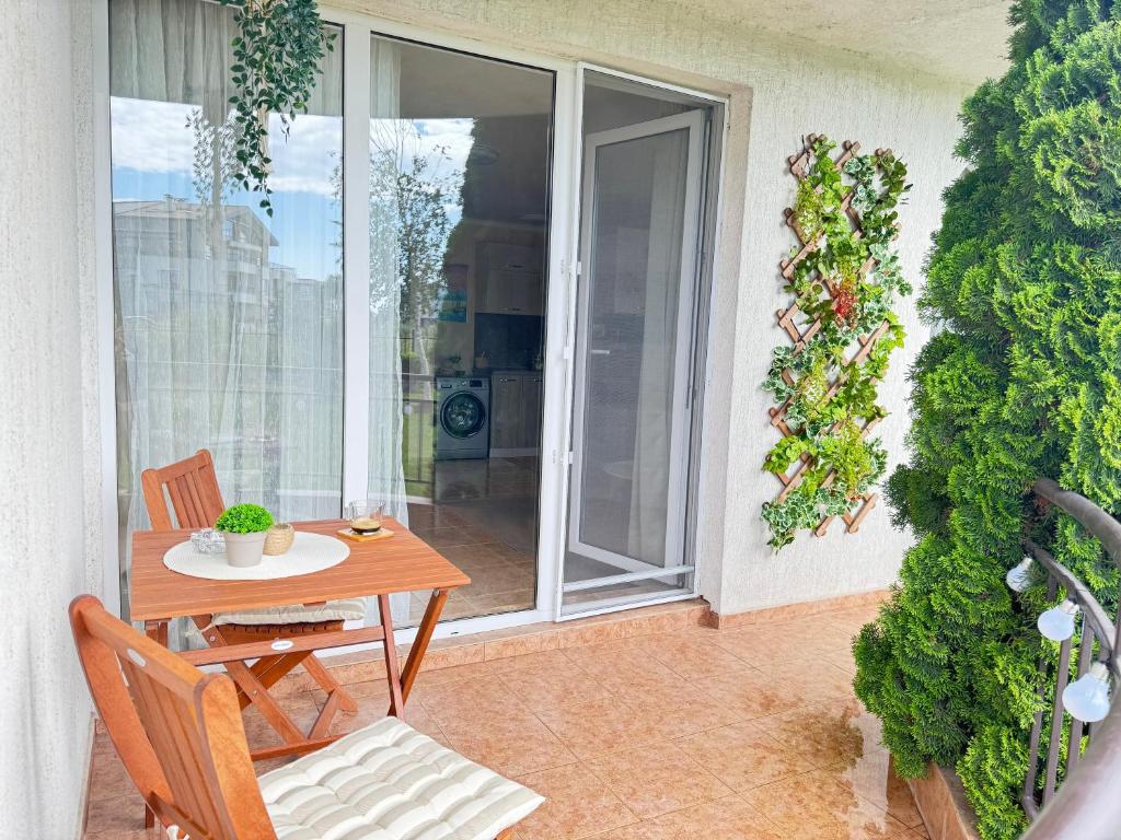 Balkón nebo terasa v ubytování MaYana Beach Appartament