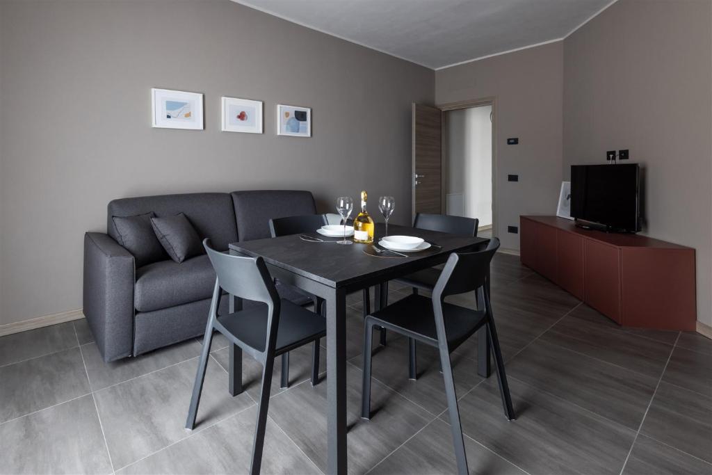 TV a/nebo společenská místnost v ubytování IseoLakeRental - Soleaura