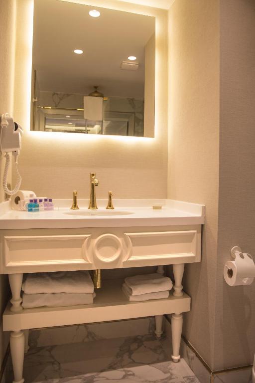 Koupelna v ubytování Mina Hotel - Special Category