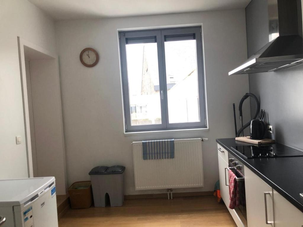 Kuchyň nebo kuchyňský kout v ubytování LE PARADIS ATHOIS