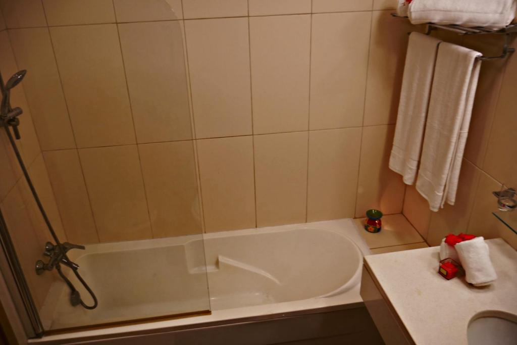 Koupelna v ubytování Mi Casa és Su Casa