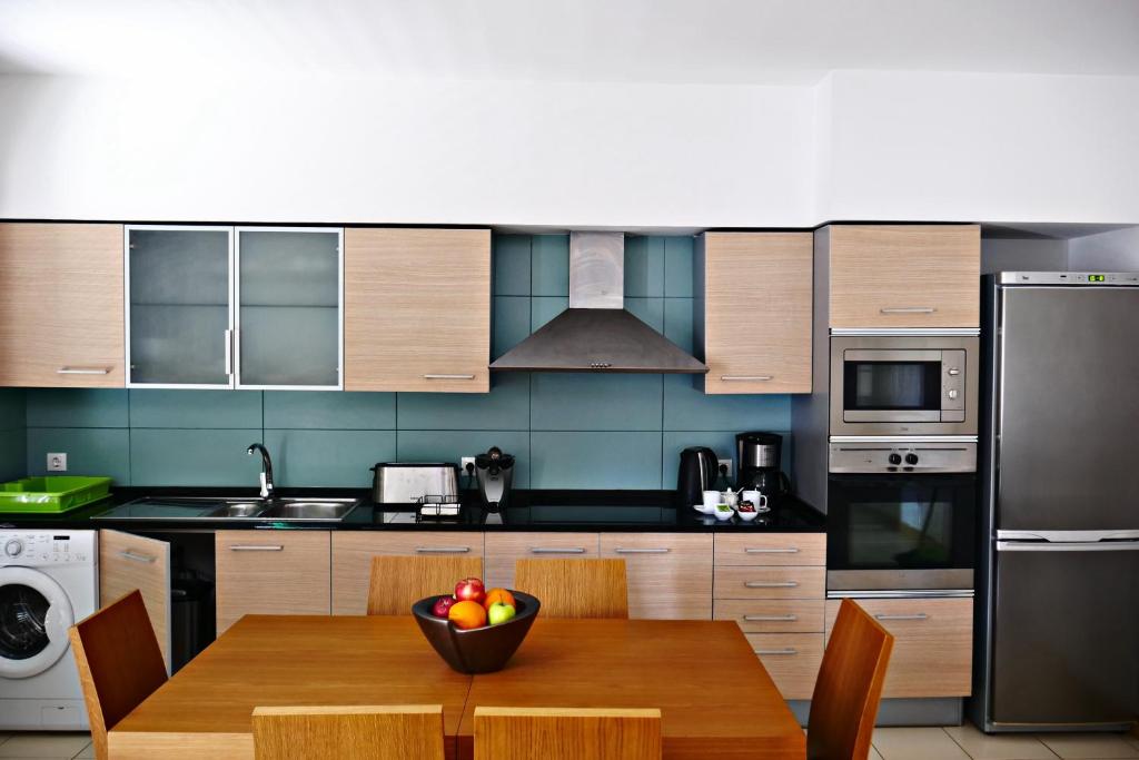 Kuchyň nebo kuchyňský kout v ubytování Mi Casa és Su Casa