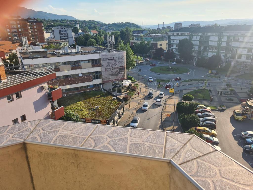 Nespecifikovaný výhled na hory nebo výhled na hory při pohledu z apartmánu