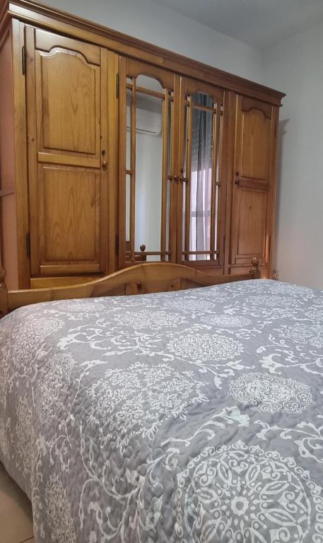 Posteľ alebo postele v izbe v ubytovaní Apartamento Cayetano