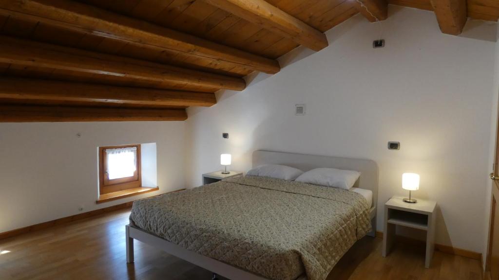 Postel nebo postele na pokoji v ubytování Casamia